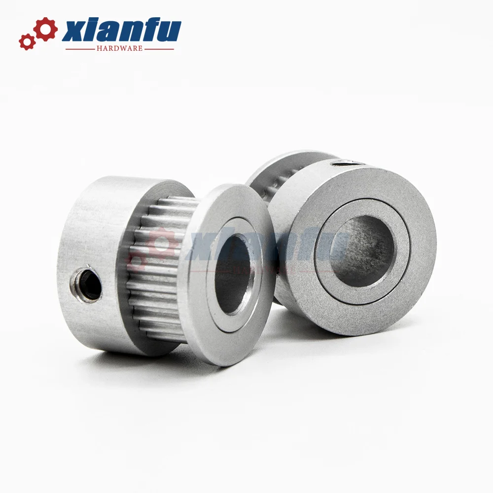 1/5/10pcs 2GT 30 Teeth Timing Pulley K Typt Bore 10/12mm Belt Width 6/10mm Synchronous Wheel for 3D Printer GT2 30T 30teeth