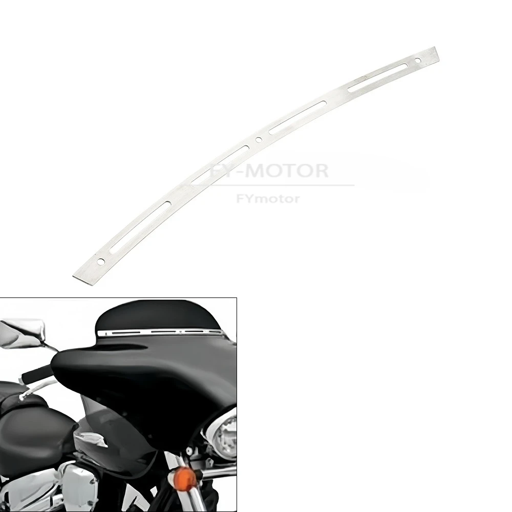 

Motorcycle Windshield Windscreen Trim - Fit For Harley Electra Glide/Street Glide/Touring FLHT/FLHTC/FLHTCU/FLHX (1996-2013)