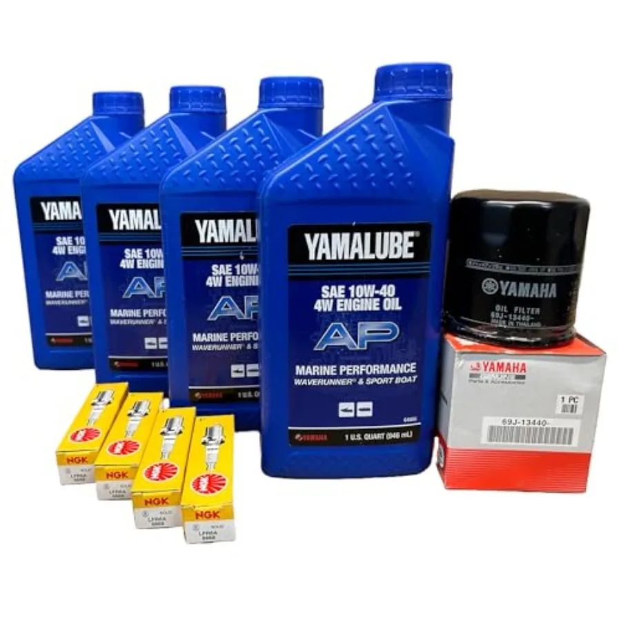 

Yamaha Oil Change Kit 69J-13440-03-00 for Marine Engines and Outboards Complete Maintenance Solution with High-Quality Filters
