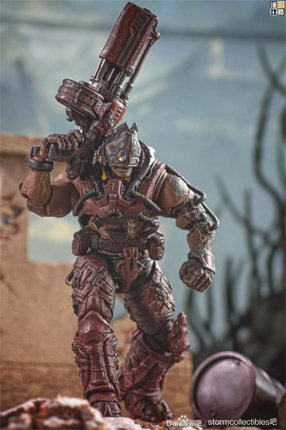 1/12 Storm Spielzeug Gears of War NO.5 Krieger Soldat Meche Volle Set Bewegliche Action Figur Für Fans Collect