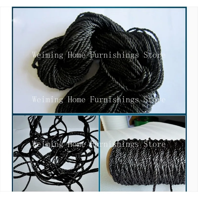 Diameter Φ 2 / 3 / 4 / 5mm Heat Resistant high strength Carbon Fiber Rope length1/5/10M