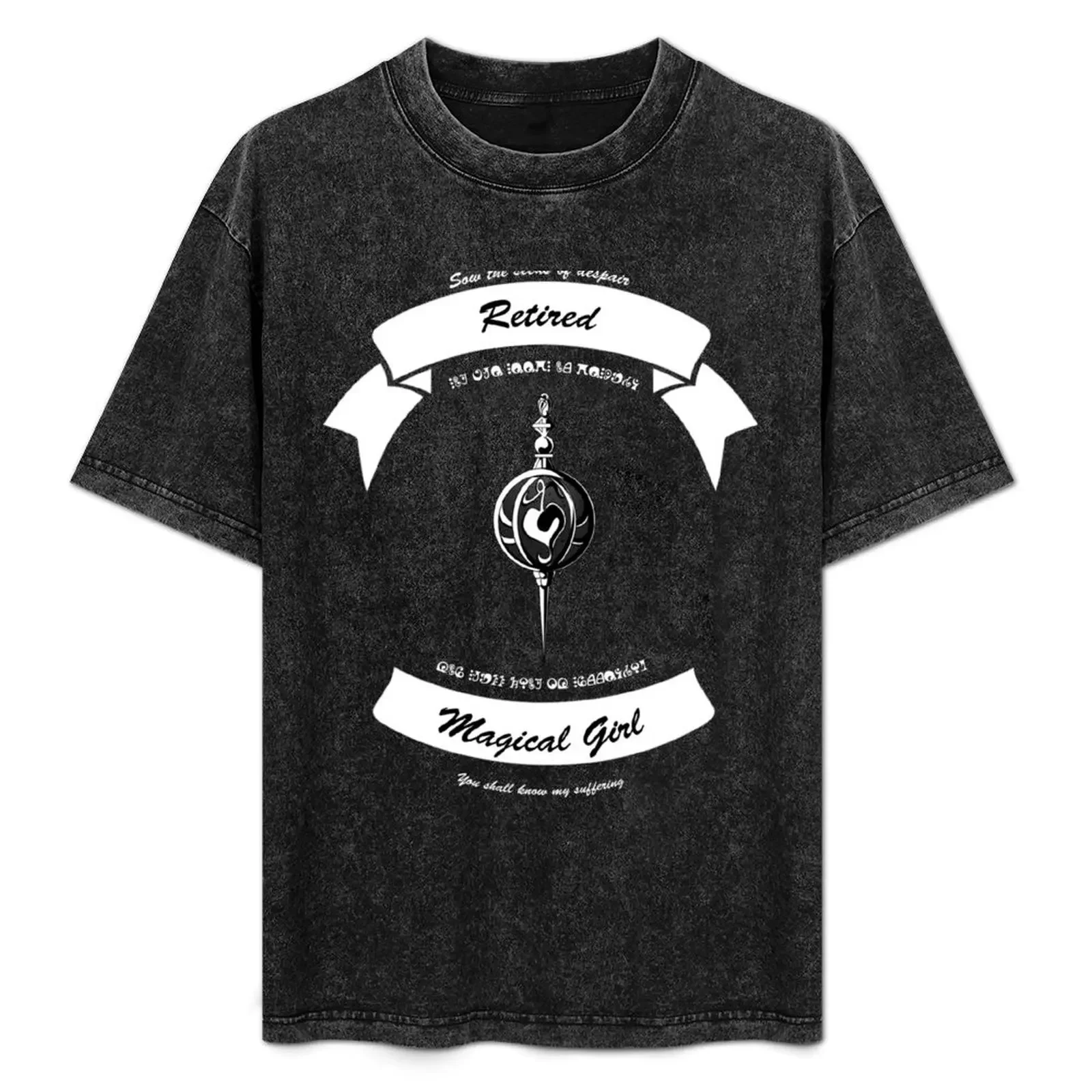 

Madoka Magica Retired Magical Girl tee T-Shirt anime tshirt cotton t shirt pack T-Shirt