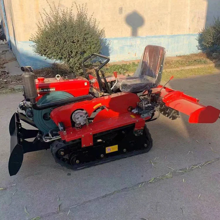 Water and Land Dual-purpose Rotary Tiller Multi-function Rotary Tiller Bulldozer Rotary Tiller