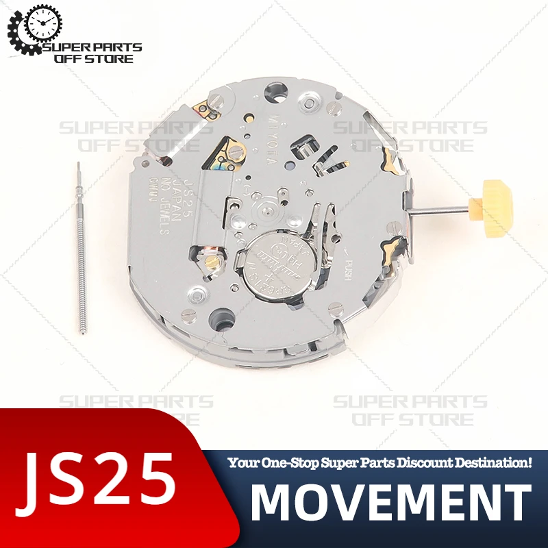 Japan Brand New & Original Miyota JS25 Movement 6hands Quartz Movement Watch Accessories