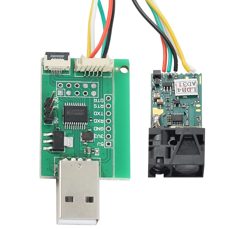20Hz High Frequency Laser Distance Measurement Sensor 10m Laser Distance Module 1mm Precision Short Range Laser Distance Sensor