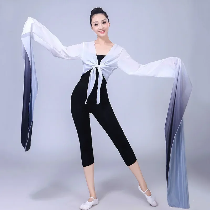 Multicolor Hanfu Water Sleeves In Classical Peking Opera Tibetan for Adult Children To Practice Dance Performing Yangko Clothes