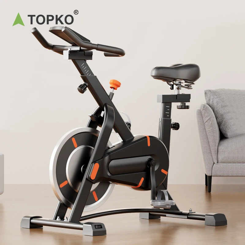 TOPKO Iron Fitness Bicycle Indoor 5kg Flywheel Spinning Bike Exercise Machine Spinning Exercise Bikes Sports Bike