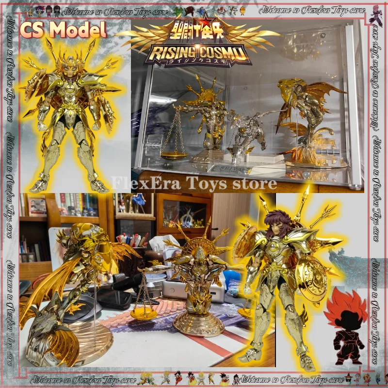 

В наличии: Коллекционная фигурка CS Model Saint Seiya Myth Cloth Soul of God/SOG Gold EX Libra Dohko Knights of the Zodiac