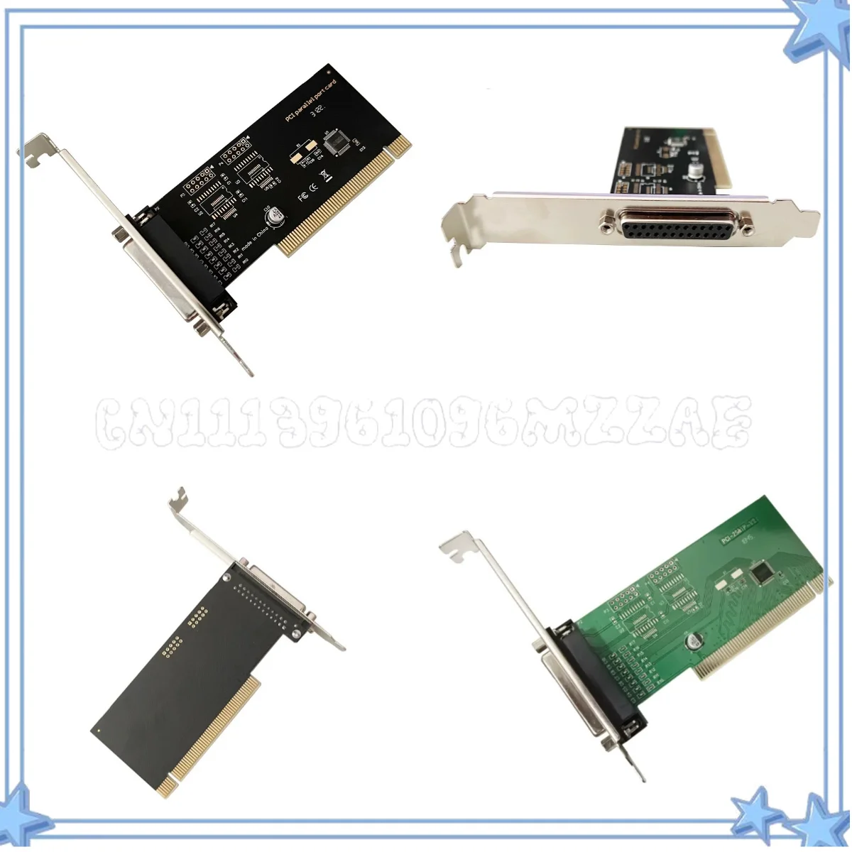 PCI To 25-pin LPT Parallel Port Card Printer Interface WCH Chip, Support WIN11, Support Small Chassis