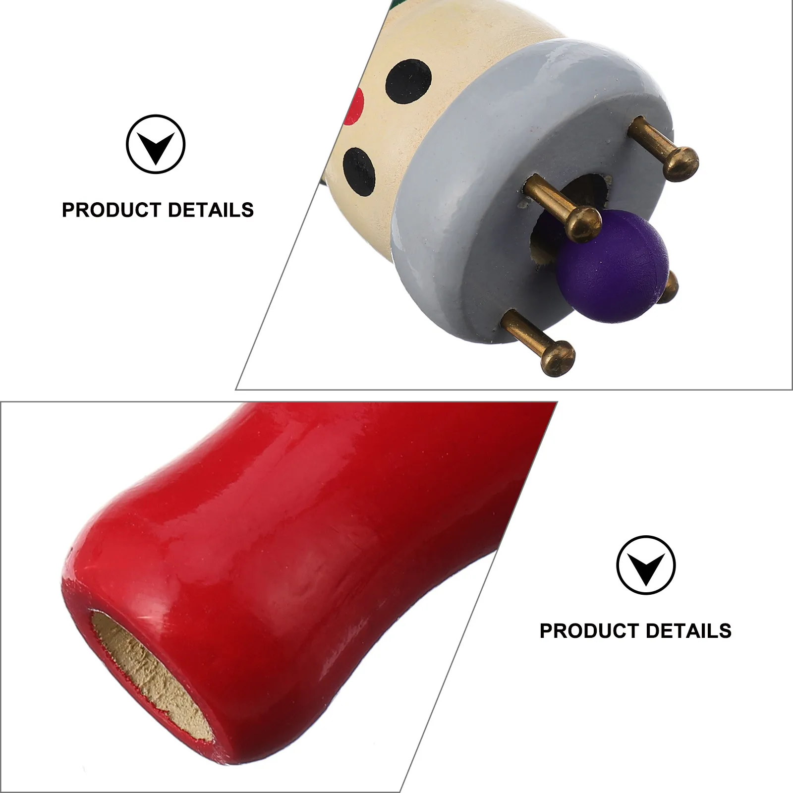 Wooden Wool Knit Knitter Painted Wooden Knitter Needle DIY Knitting Kit Easy Use for Beginners Handcraft DIY Knitting