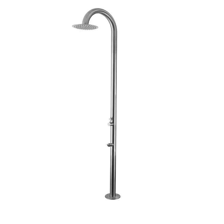 수영장과 정원을 위한 뜨겁고 차가운 물 스테인레스 스틸 야외 샤워