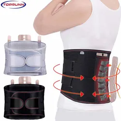 Lumbar Support Belt Disc Herniation Orthopedic  Strain Pain Relief Corset For Back Spine Decompression Brace Self-heating