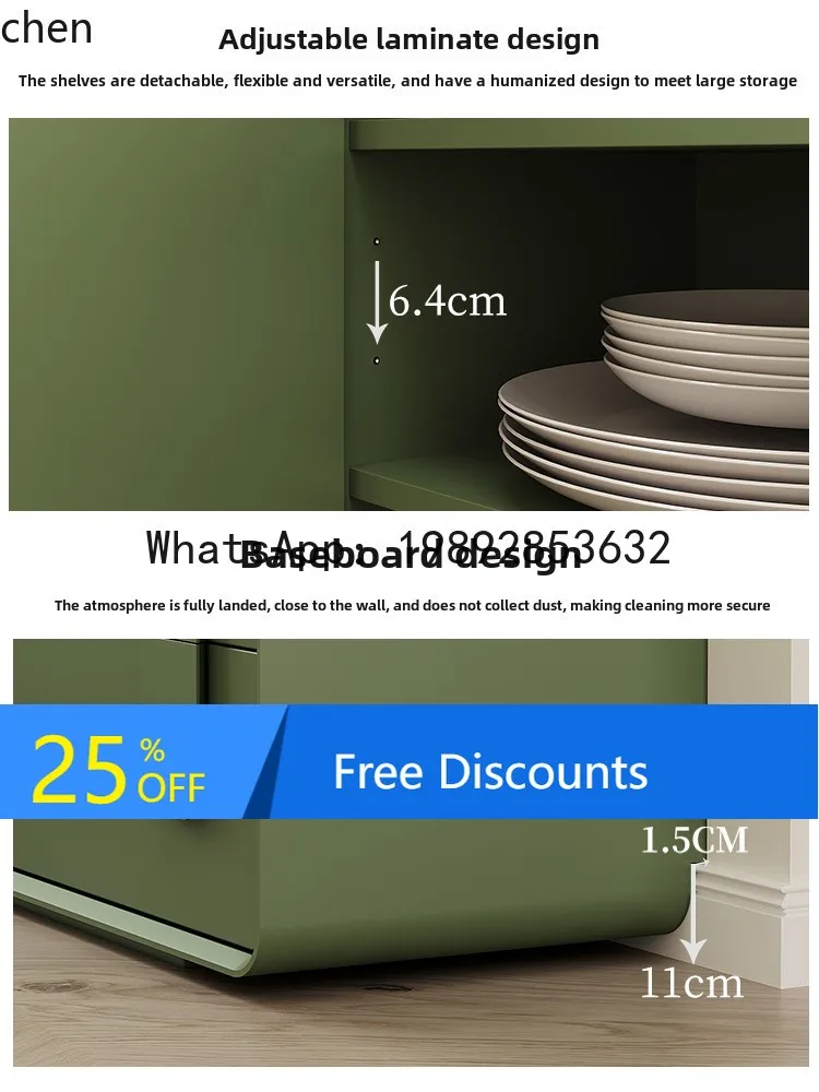 

simple side cabinet solid wood storage cabinet living room against the wall