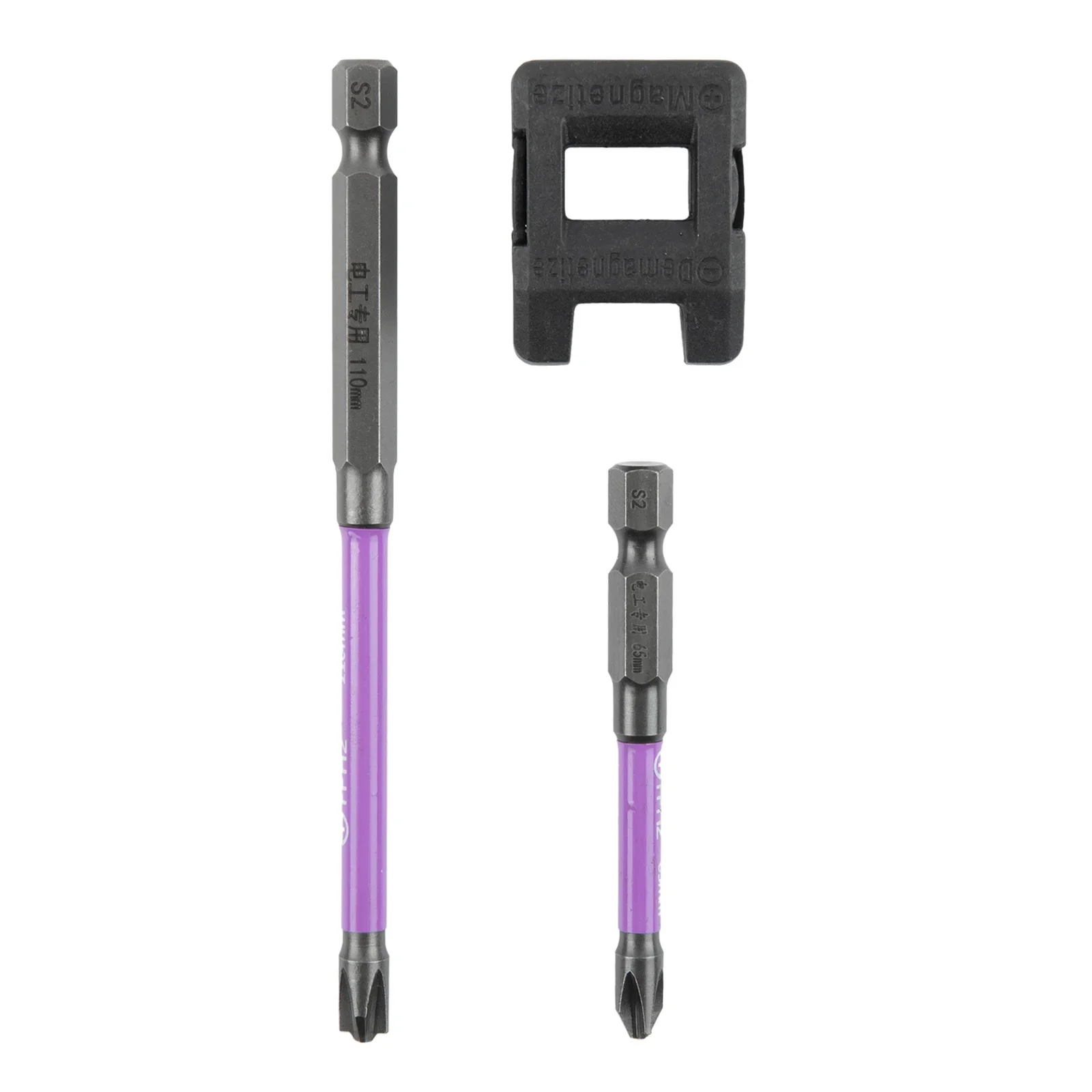 Special Slotted Cross Screwdriver Bit para eletricista, FPH2, 65mm, 110mm