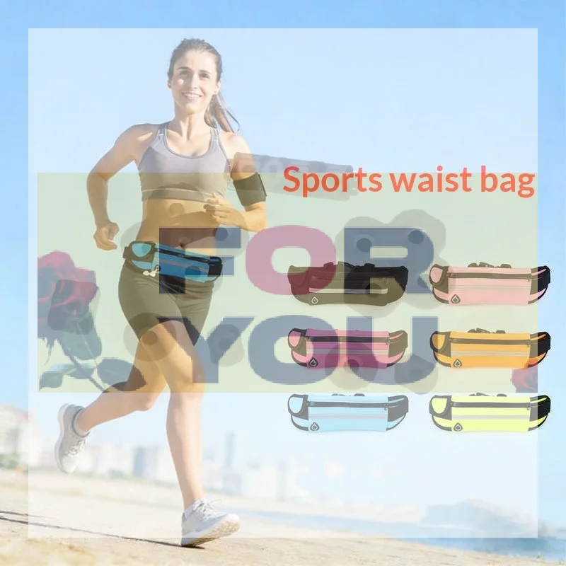 【OD】1PC New Waterproof Sports Waist Bag, Dedicated Close-Fitting Waist Pack For Running And Cycling, Multifunctional Portable