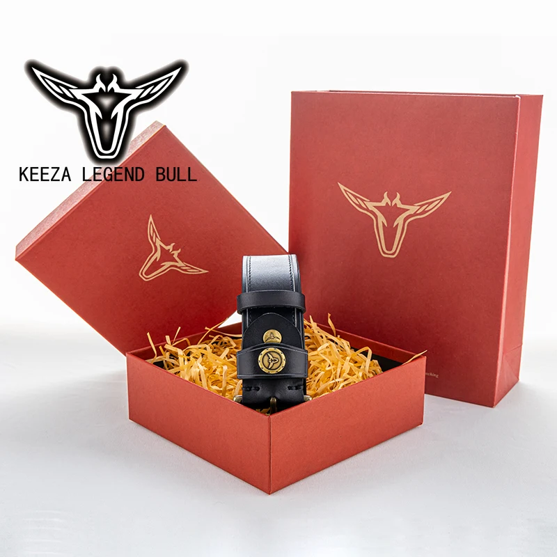 

KEEZA LEGEND BULL Stylish and Durable BELTS Made Top Layer Cowhide By Manufactor Direct Sales