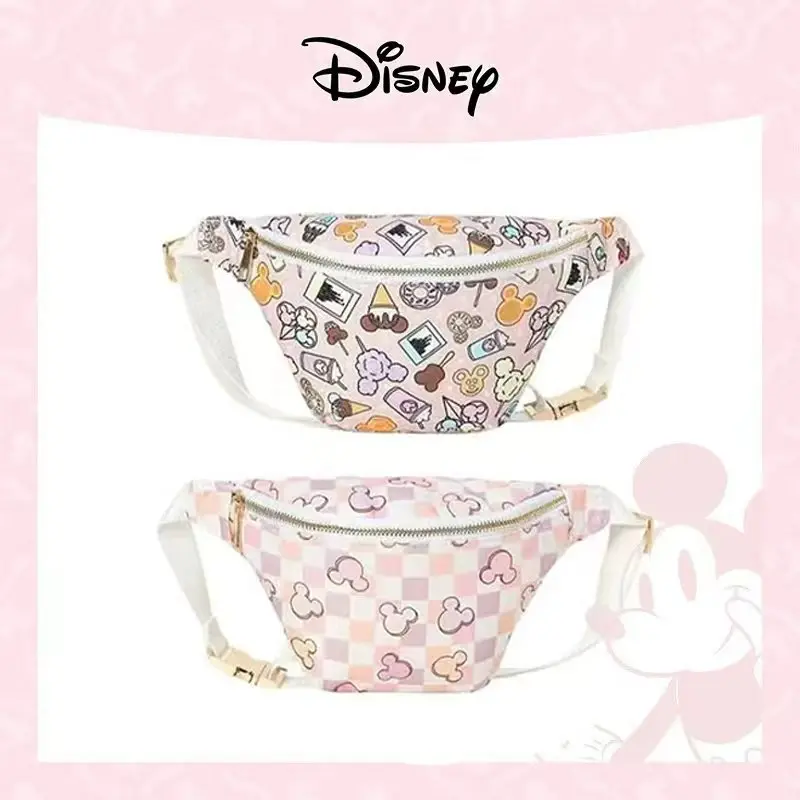 

Mickey's New Mini Waist Bag Cartoon Cute Children's Mini Waist Bag Luxury Brand Women's Crossbody Bag Fashion Trend High Quality