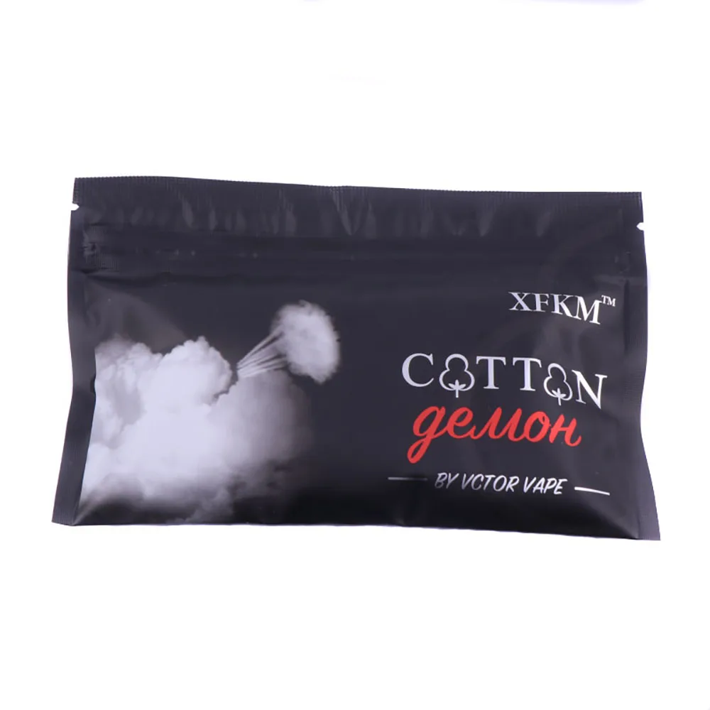 

XFKM Devil Cotton 1 2 5/Bags XFKM Cotton for RBA RDA DIY Coil Cotton Bacon Cleaning Organic Cotton