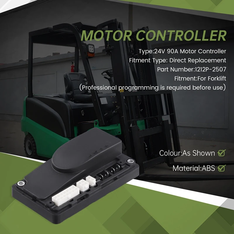 

Forklift D.C Motor Controller 24V 90A 1212P-2507