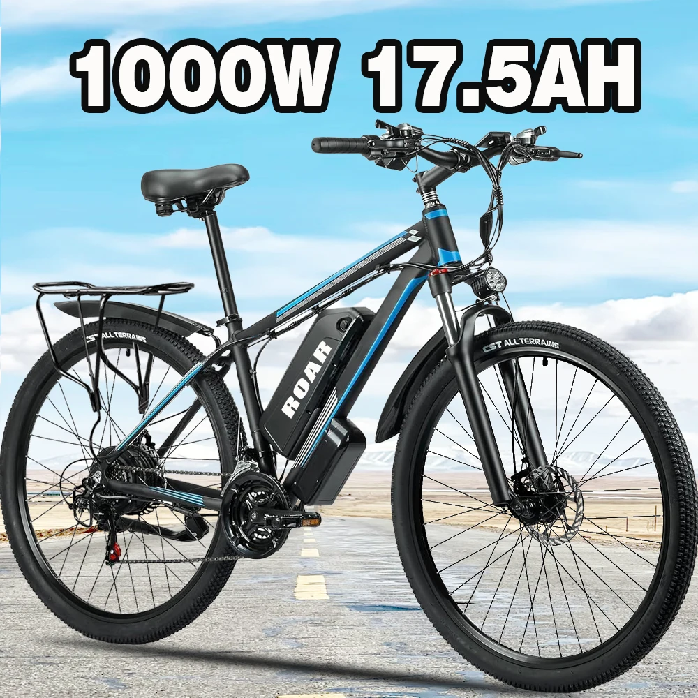 

29Inch Electric Bike for Adult 48V 17.5AH Battery 1000W Motor Mountain Bike 45Km/h Electric Bicycle 21 Speed EBike for Men