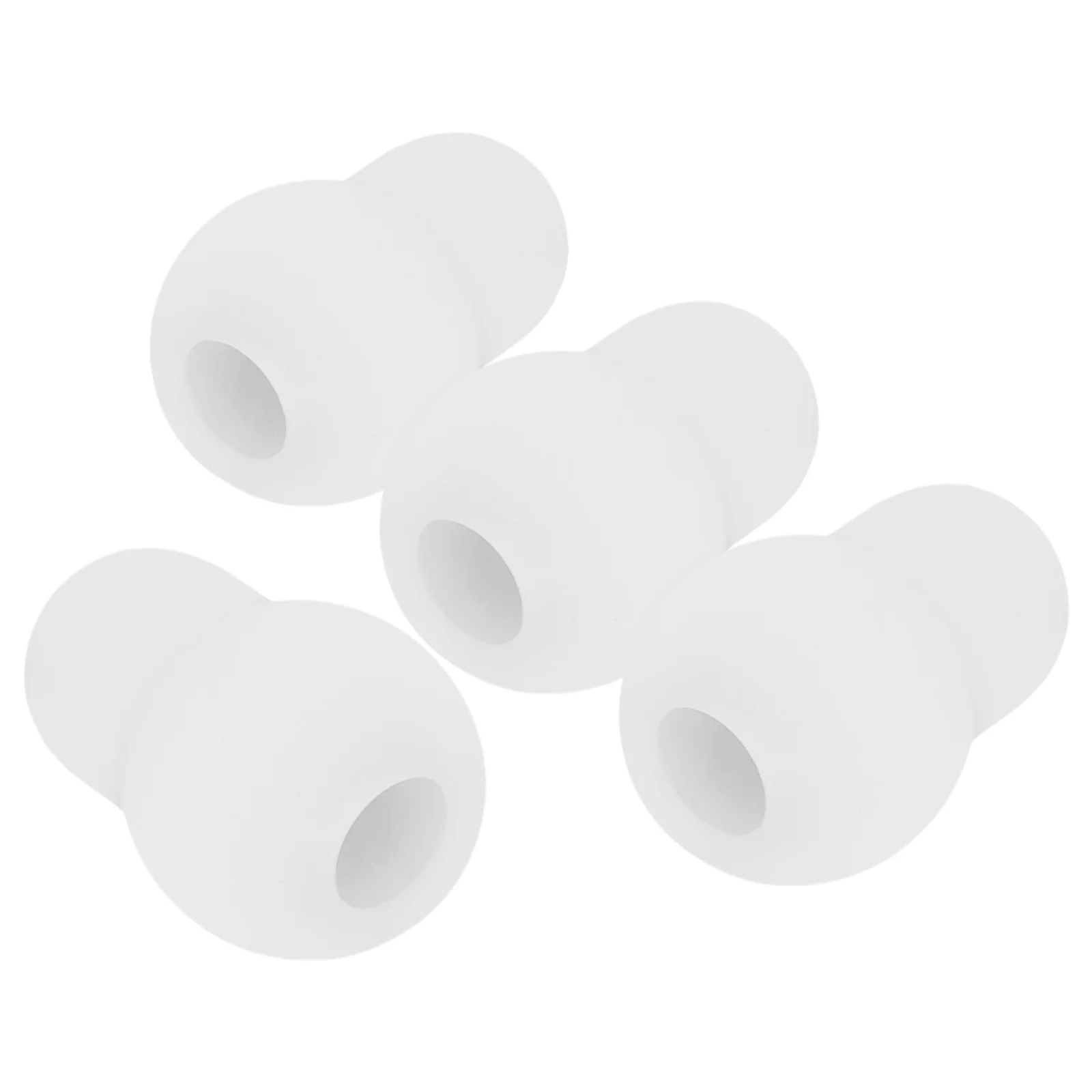 

Stethoscope Accessories Earplugs Reusable Silicone Replace White Silica Gel Replacement Tips