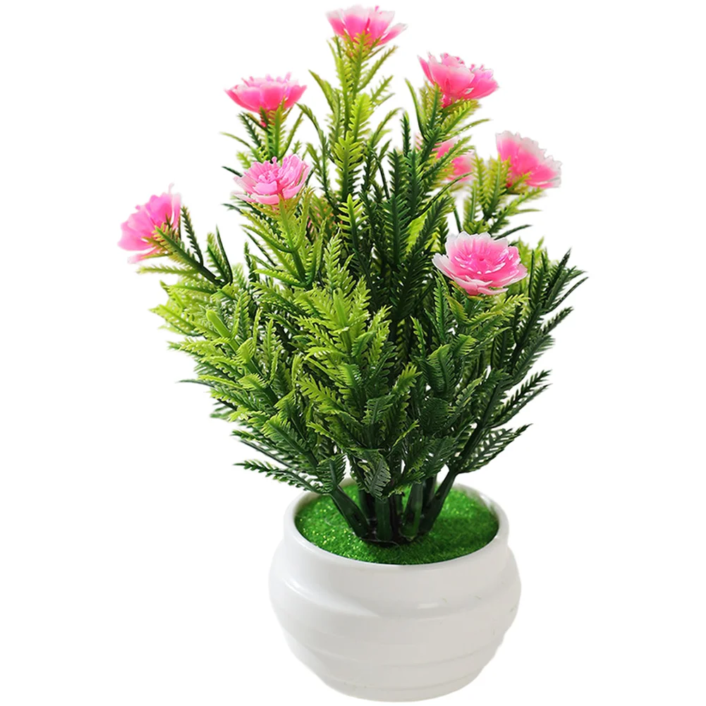Artificial Potted Plant with Realistic Foliage and Fruit for Home Office Desk Decor Indoor Tabletop Decoration
