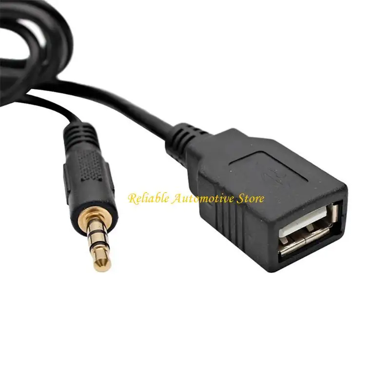 M68B Plastic AUX Cord for 1168 1269 4103 14789909 14792086 14792089 14794008 14794522 Vehicles Offers Easy Connection and Use