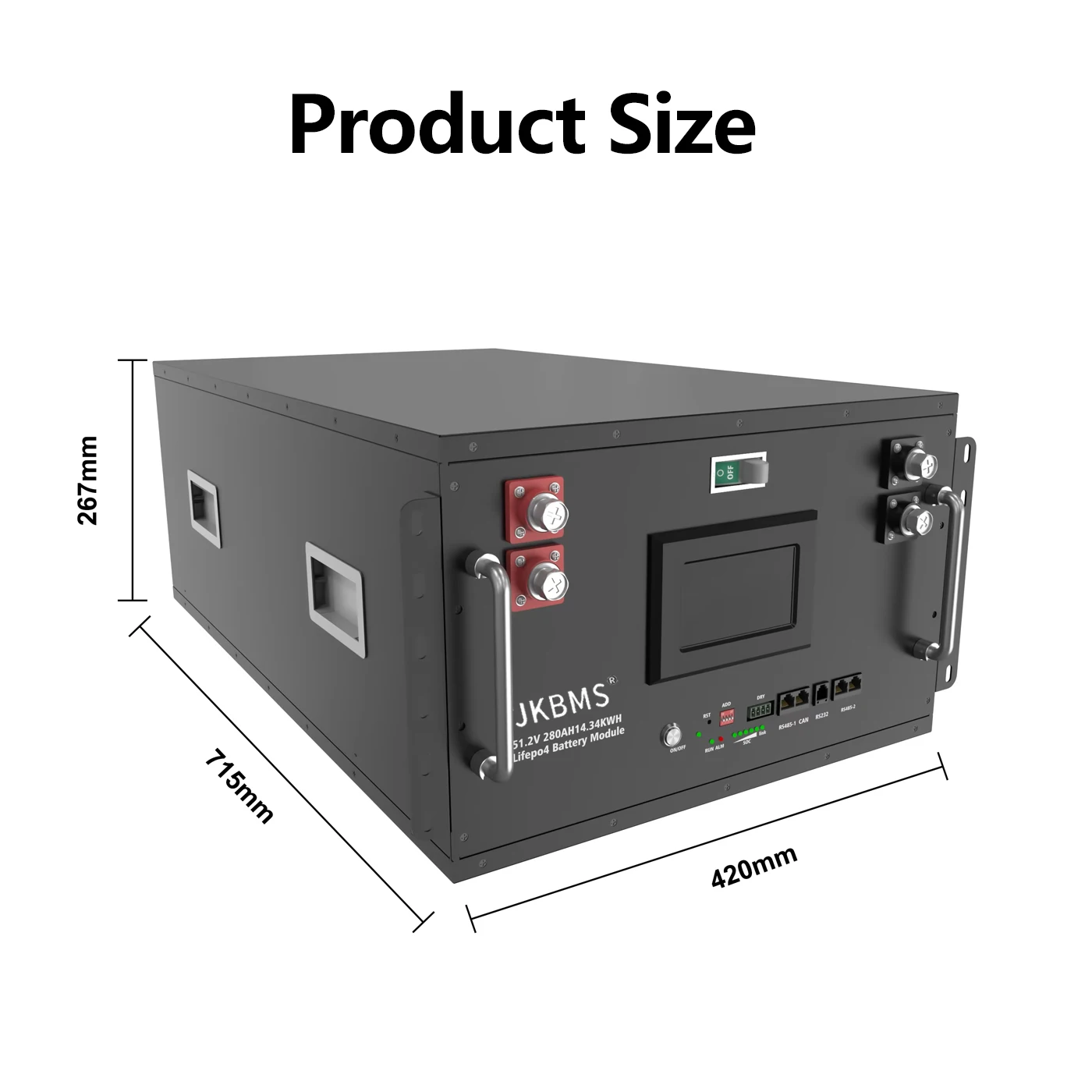 JIKONG V19 Smart Inverter BMS 8S~16S 24V 48V 200A Strom 1A 2A Aktiver Balancer für LiFePO4 Li-Ion LTO Batterie Haushaltsenergiespeicher BMS JK-PB2A16S20P – Detail 15