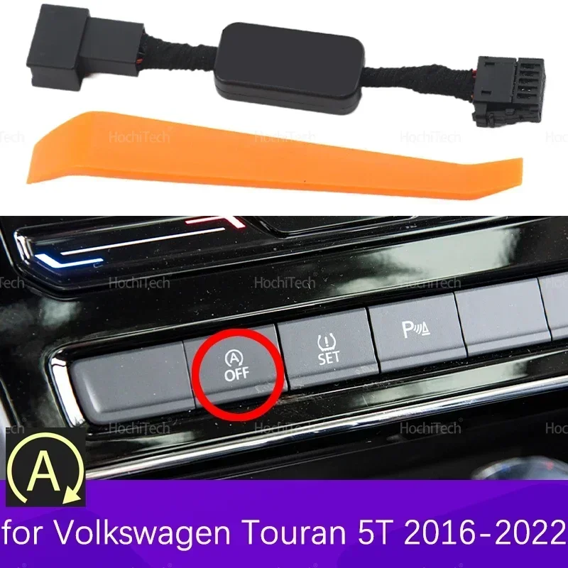 for Volkswagen VW Touran 5T 2016-2022 Car Auto Stop Start Engine System Control Sensor Plug Stop Cancel Cable Memory Mode