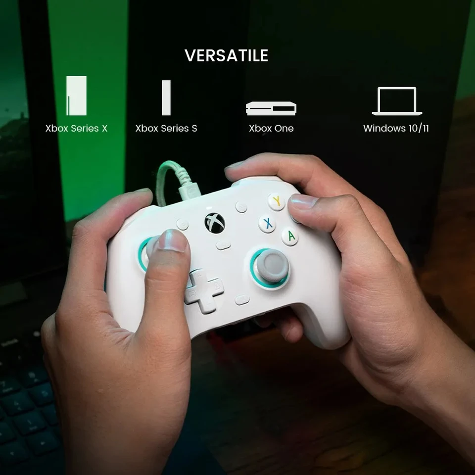 Nuevo Color G7 SE Gamepad con Cable para Xbox Control Gaming Azul Púrpura con Joystick Hall Effect para Xbox X S One 4