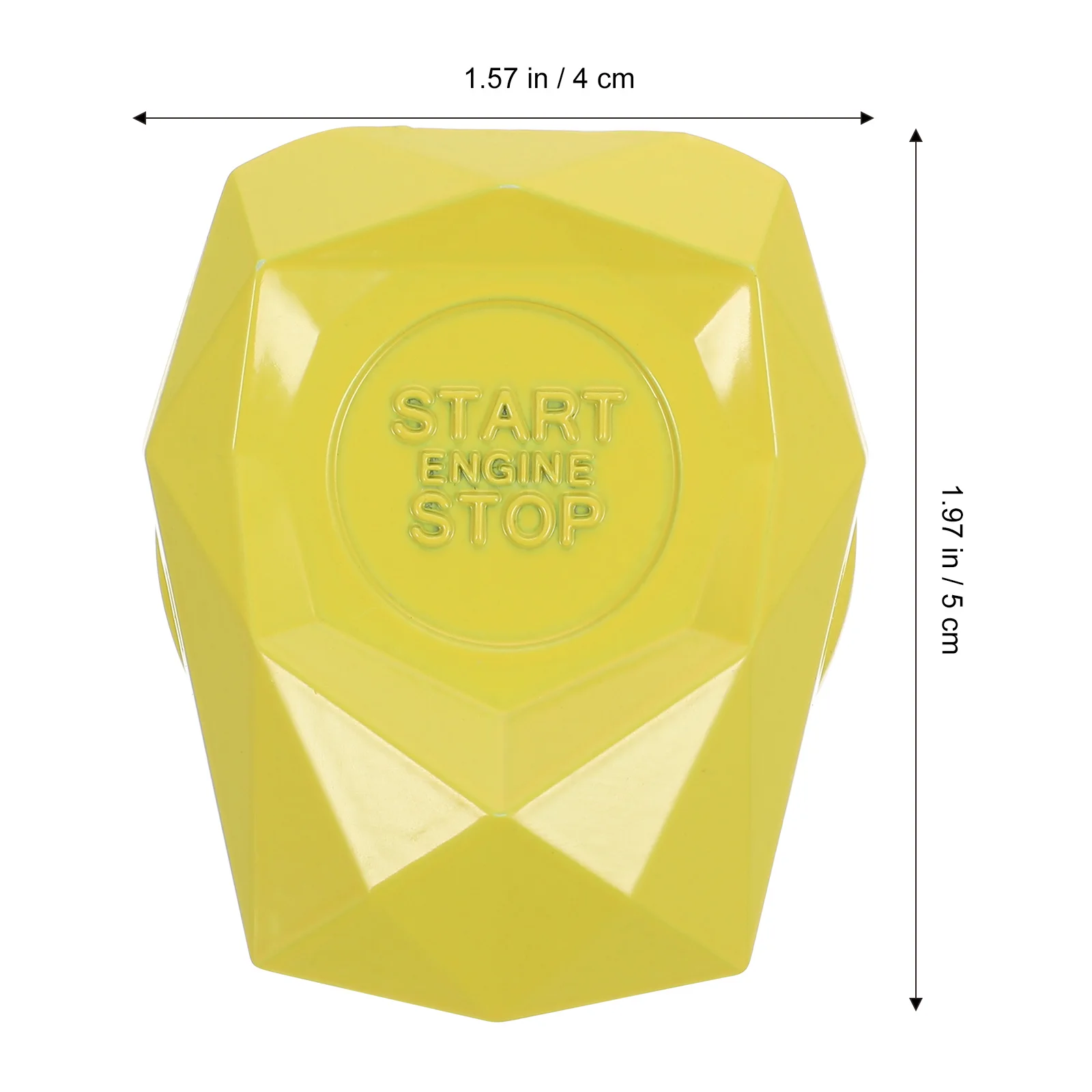 

Vehicle Ignition Switch Stop Auto Protective Iron Engine Smooth Durable Easy Install Modern Decor Car Start Stop Vehicle Start