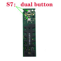 Original Shaver dual button Circuit Board Motherboard For Braun S7 series
