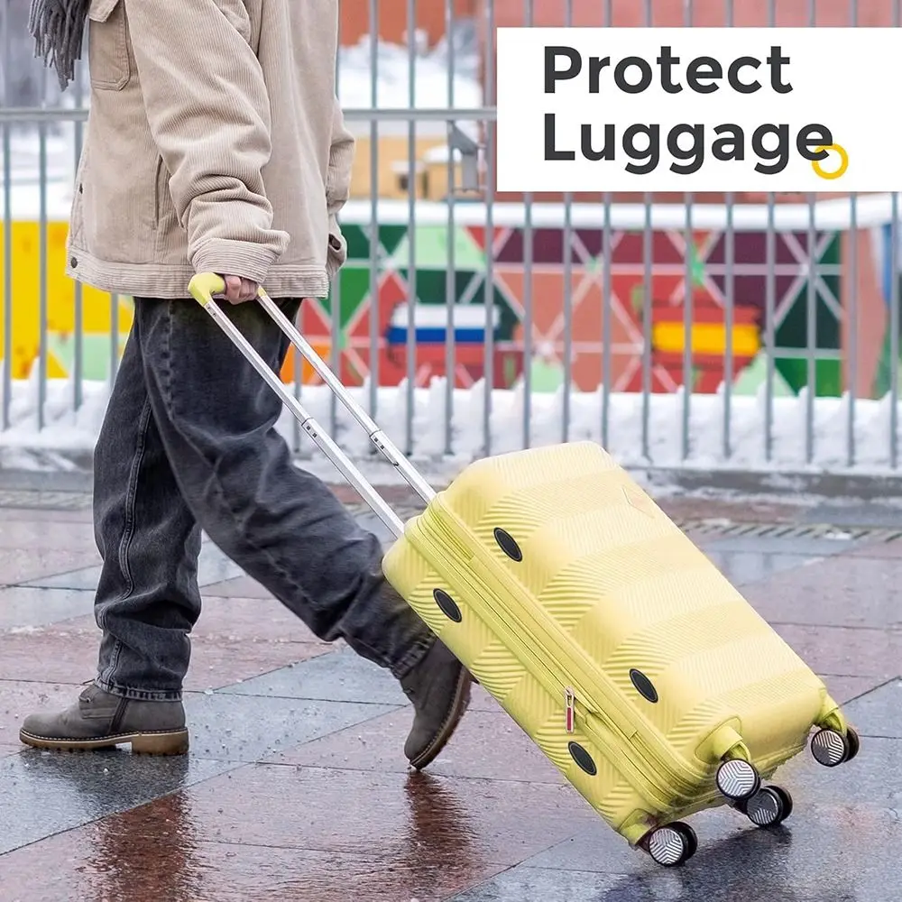 Stud Support Stand Plastic Luggage Feet Pads Black With Screws Luggage Bottom Stand Baggage Bottom Stand All Suitcase