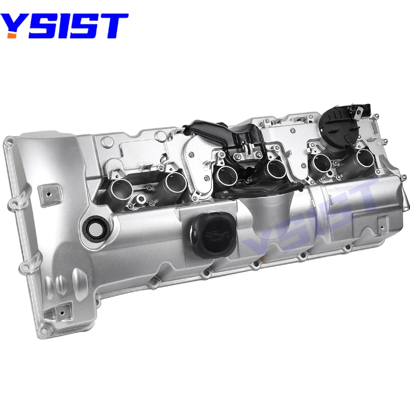 Aluminum Engine Valve Cover for BMW N52 E60 E82 E90 E92 E84 E83 E70 E89 128i 328i 528i  528xi X1 X3 X5 Z4 N51 OE 11127552281