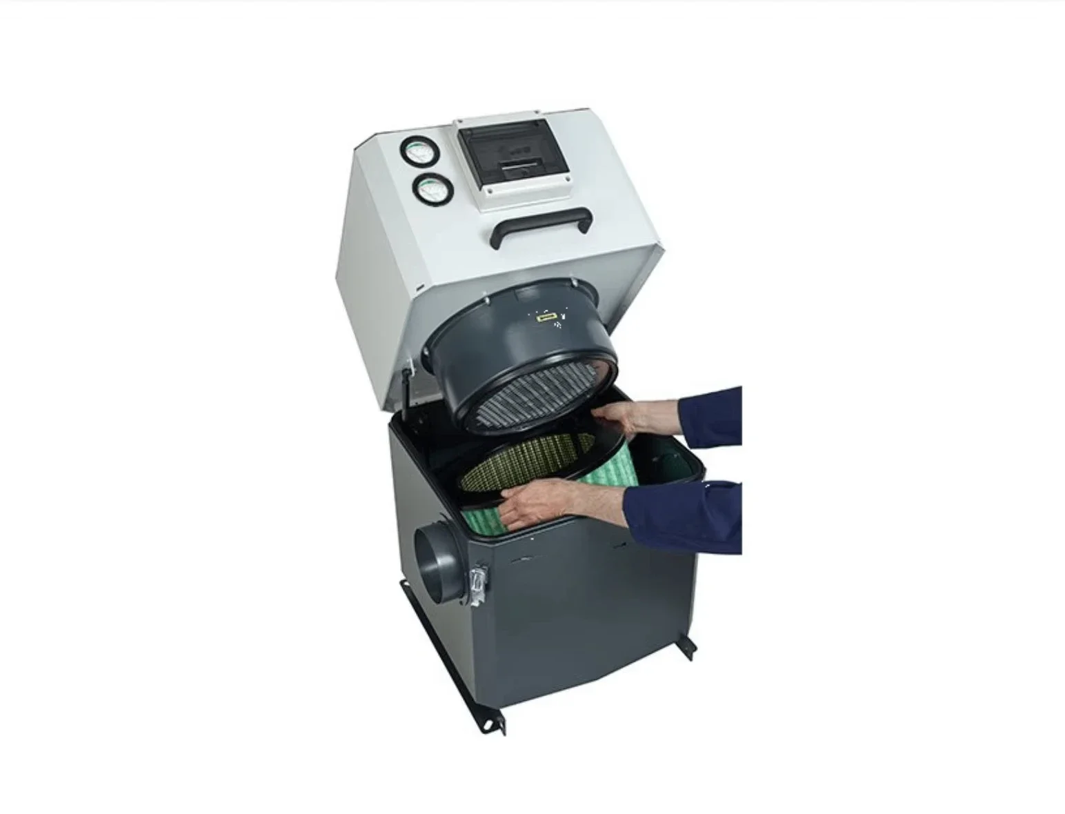 Precision Machine Oil Mist Collector Separator Purifier Mechanical / Electrostatic Fox WS2 1000