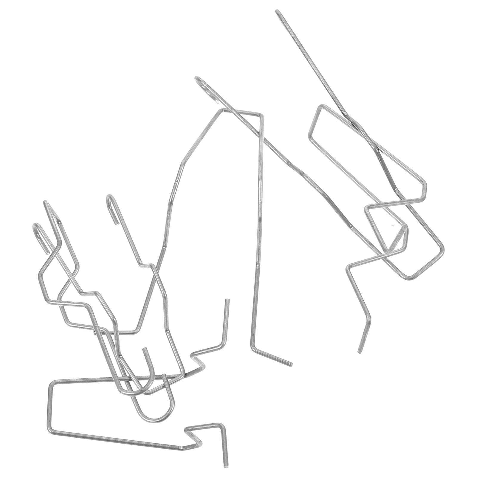 

6pcs Car Headlight Fixer Bulb Clips Elastic Silver Clamp Universal Holder H1 H4 H7 Metal Durable Construction Easy