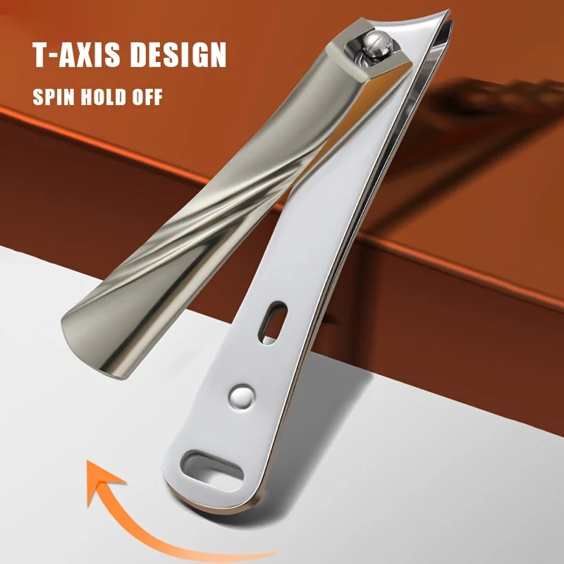 Cortauñas profesional grande, cortaúñas Diagonal, juego de cortaúñas con apertura, herramientas de pedicura de un solo paquete