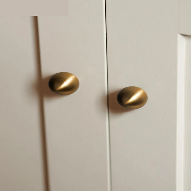 

Handle Cabinet Door American Style Simple Single Hole Cabinet Sub Door Handle Gold Light Luxury French Drawer Wardrobe Handle