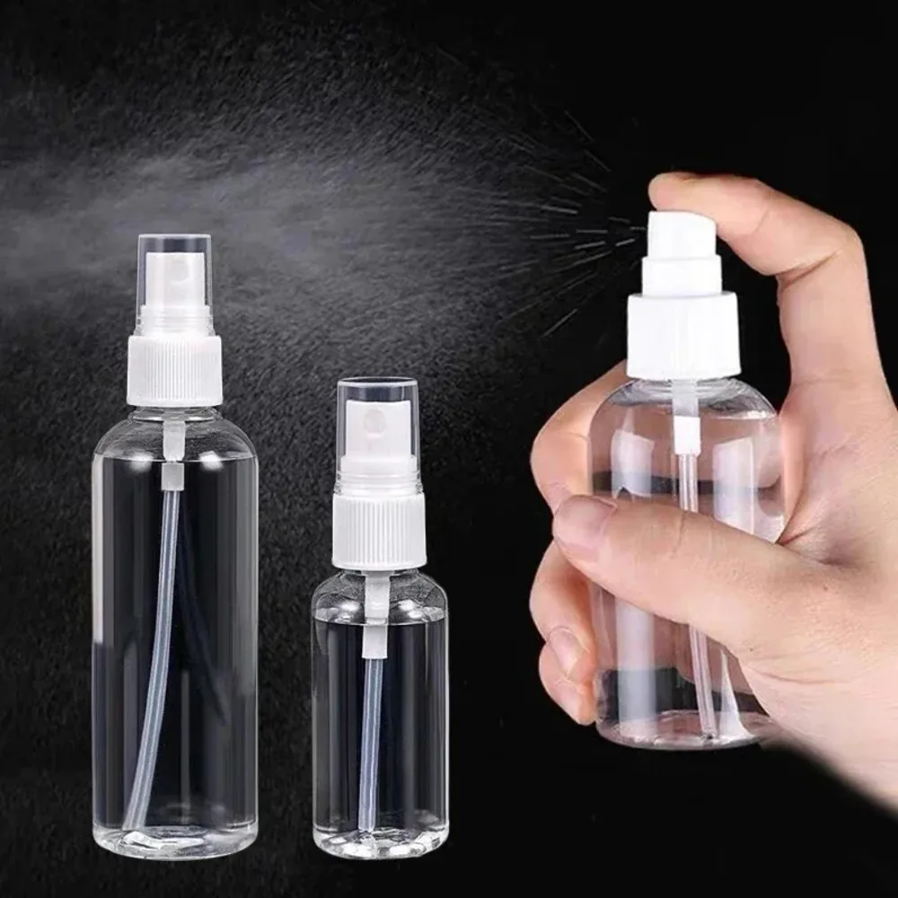 2/10 Stück 3,38 ozReisesprühflasche – feiner Nebel, auslaufsicherer, wiederverwendbarer Kunststoffbehälter für Kosmetika, ätherische Öle, Shampoos,