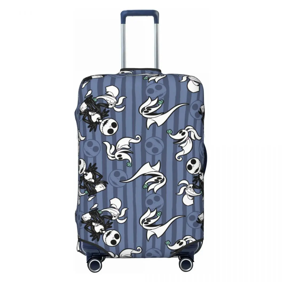 

Custom Nightmare Before Christmas Jack Skellington Zero Luggage Cover Cute Suitcase Protector Covers Suit For 18-32 inch