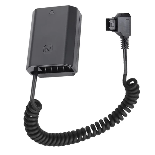 NP FZ100 batería ficticia a d-tap para v-mount BP para Sony A7r3/A7M3/A7S3/Fx3 A9