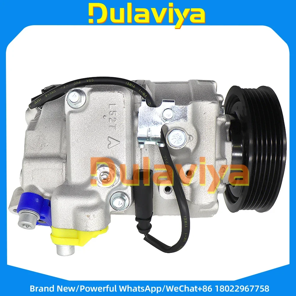 A/C Air Conditioning Compressor 6SEU14C For Audi A8 Saloon 4.2 TDI Q7 4L 4.2 TDI 4E0260805BC 4E0260805AE