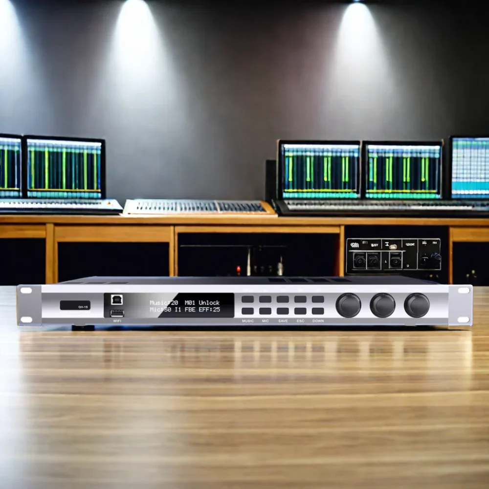 

Dsp digital Audio Processor Sound Equipment for Optimal Audio Performance automatic audio processor usb wifi karaoke singing QH