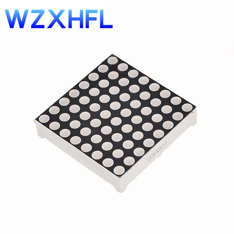 10Pcs 3MM 8*8 common negative red light reticular model 1088AS 1088BS network MAX7219 dedicated matrix common cathode / anode