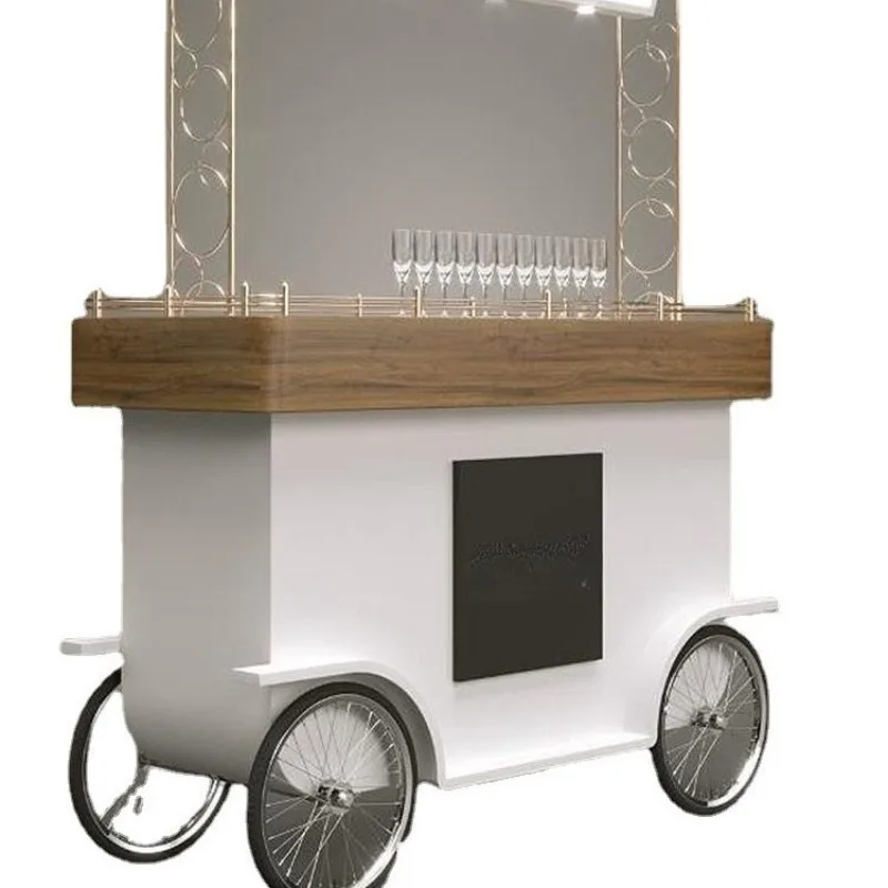 Car promotion Mobile display Dining car Snack car Stall Night Commercial square Market