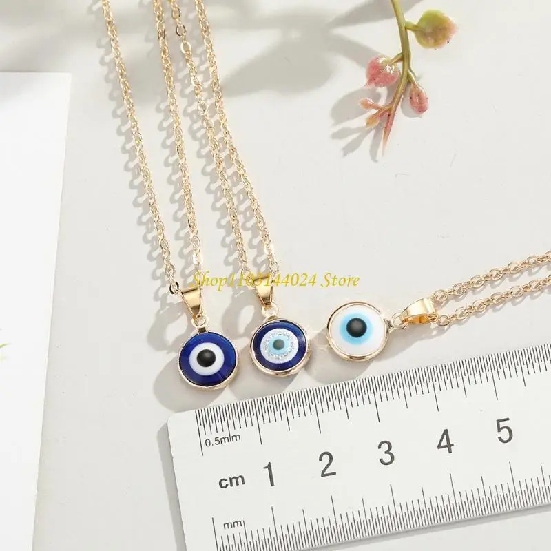 N5KE Pendant Necklace Turkish for Evil Eye for Protection and Blessing f