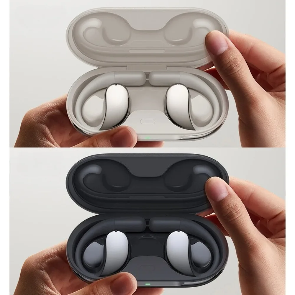 

Noise Reduction Independent Leakproof Sound System 38.5 Hours Long Battery BT 5.3 Gesture Control,Open Earbuds AI Call