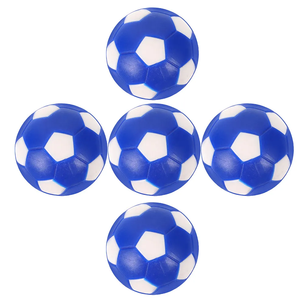 5Pcs Mini Foosball Balls Table Soccer Replacement Balls for Foosball Tables Smooth PVC Surface Design Desk Soccer Game