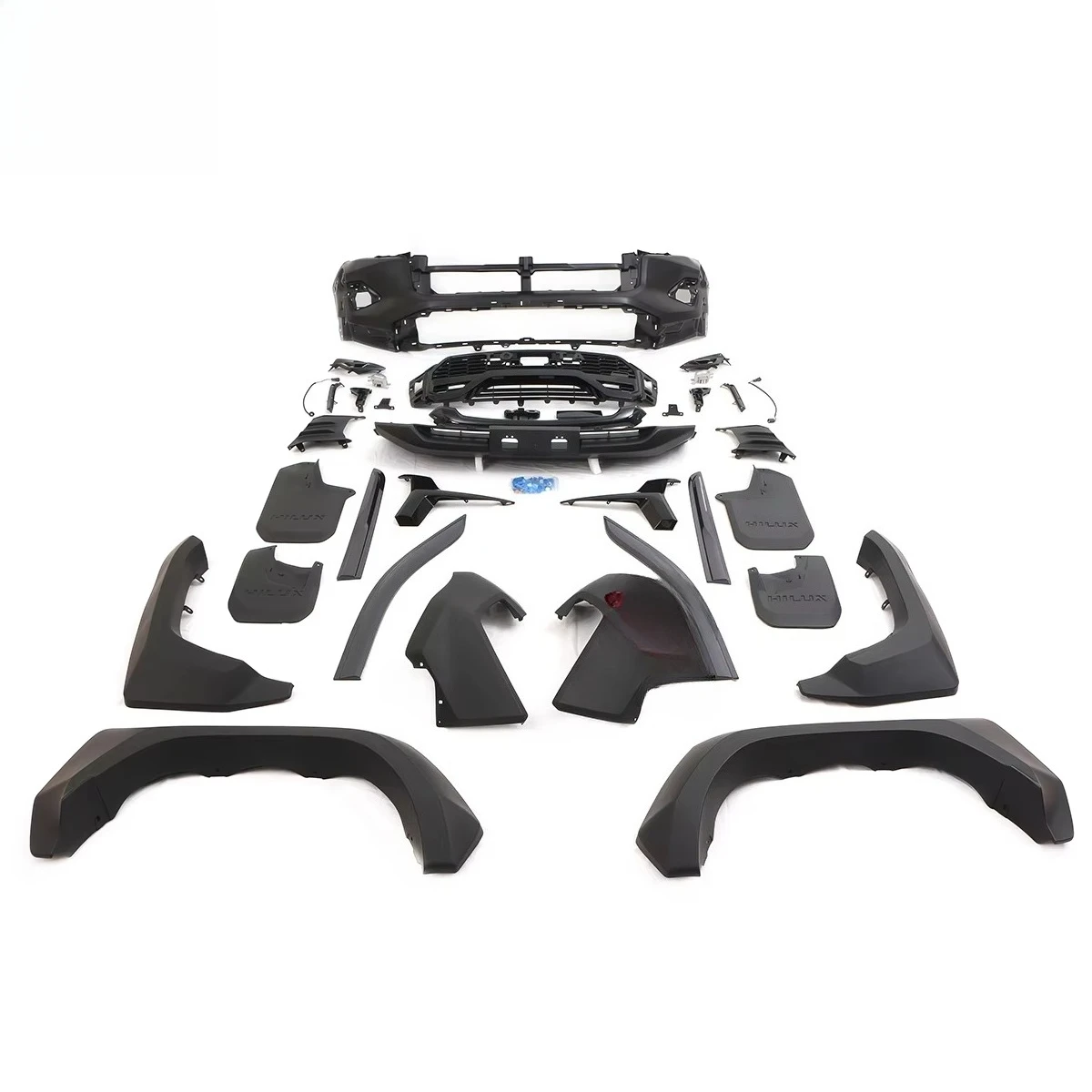 

New Condition GR Sport Body Kits for Hilux Revo Rocco 21-24 Front Bumper Grille Fender Flare for Upgrade