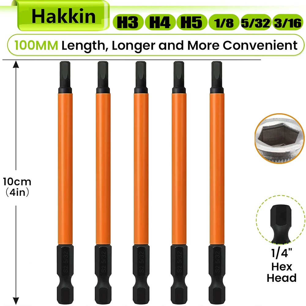 Hakkin 5Pcs 1/4